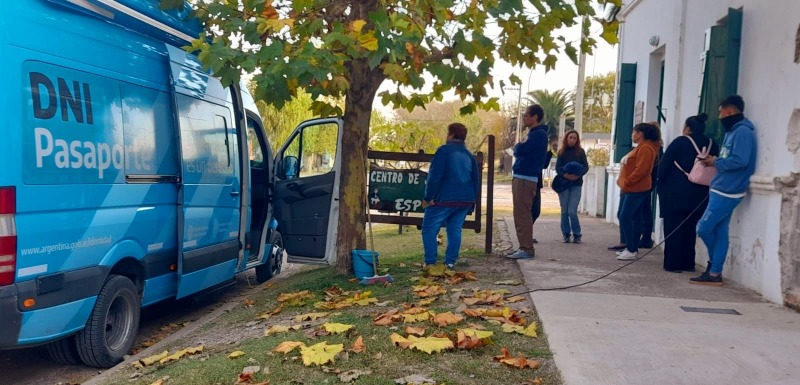 Gran demanda en los operativos del RENAPER en las localidades